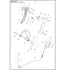 Husqvarna 580 BFS - 2011-05 - Throttle Controls