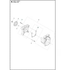 Husqvarna 580 BTS - 2011-05 - Crankcase
