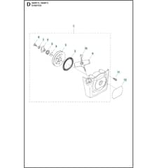 Husqvarna 580 BTS - 2011-05 - Starter