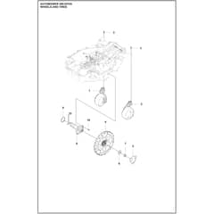 Husqvarna 580 EPOS - 970803803 - Wheels And Tires