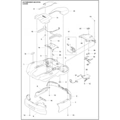 Husqvarna 580 EPOS - 970803803 - Cover