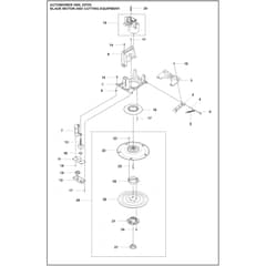 Husqvarna 580L EPOS - 970730503 - Blade Motor And Cutting Equipment