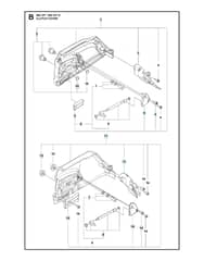Husqvarna 592XP - Clutch Cover