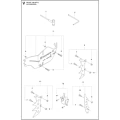 Husqvarna 592 XP G - 970493454 - Accessories