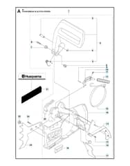 Husqvarna 61 - Chain Brake & Clutch Cover
