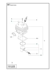 Husqvarna 61 - Cylinder Piston