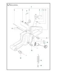 Husqvarna 61 - Handle & Controls