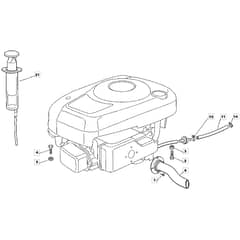 625M - 2003 - 	13-2659-13 - Mountfield Ride On Mower Engine Diagram