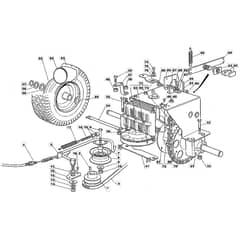 625M - 2003 - 	13-2659-13 - Mountfield Ride On Mower Transmission Diagram