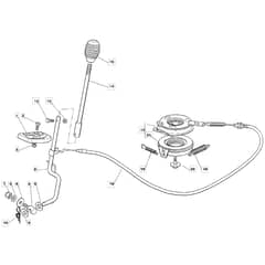 625M - 2006 - 13-2659-16 - Mountfield Ride On Mower Clutch Diagram
