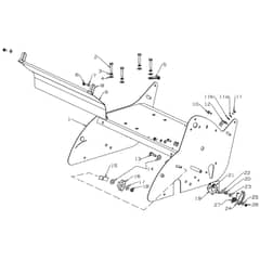 Masport 660 - 019055 - Sep 2010 7373501 - Chassis Assembly