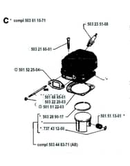 Husqvarna 66 - 1991-3 - Cylinder Piston