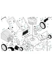 Husqvarna 6751P - Frame & Engine