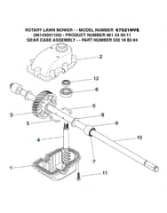 Husqvarna 67521HVE - Gear Case
