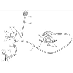 725M - 2008 - 299971533/M08 - Mountfield Ride On Mower Clutch Diagram