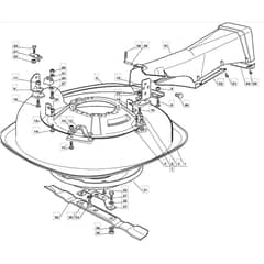 725M - 2008 - 299971533/M08 - Mountfield Ride On Mower Deck Diagram