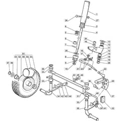 725M - 2008 - 299971533/M08 - Mountfield Ride On Mower Steering Diagram