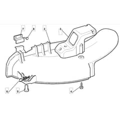 725V - 2010 - 2T0030283/M10 - Mountfield Ride On Mower Options Diagram