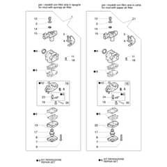 746 T - Oleo-Mac Brushcutter Carburetor WYK-104, WYK-143A Diagram