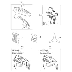 754 MASTER - Oleo-Mac Brushcutter Accessories Diagram
