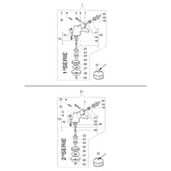 755 MASTER - Oleo-Mac Brushcutter Bevel gear Diagram