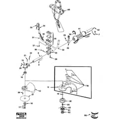8000 - 1994 - 19-2131-14 - Stiga Brushcutter Trimmer Diagram
