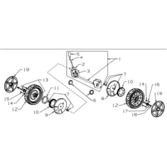 Masport 800AL - 464778 - Jan 2016 > 8002517 - Wheel Assembly