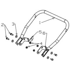 Masport 800AL - 478969 - Apr 2014 - Lower Handle