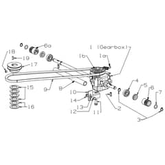 Masport 800AL - 478998 - Nov 2013 > 7780453 - Gearbox