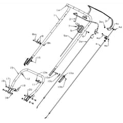 Masport 800ST - 465971 - Oct 2022 - Handle
