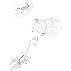 827HB - 2013 - 2T0075283/M13 - Mountfield Ride On Mower Options Diagram