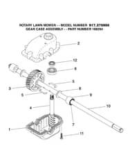 Husqvarna 917.37595 - Gear Case