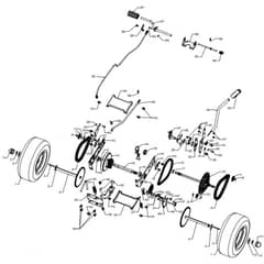 McCulloch 96021001400 - 2010-12 - Drive Parts Diagram