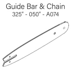 Stihl MS251 Chainsaw Guide Bar & Chain - 325