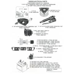 Countax A2050 - From 01-01-1998 To 01-01-2007 - 13 Electrical Parts