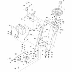 Countax A2050 - From 01-01-1998 To 01-01-2007 - 7 Console Asssembly