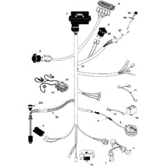 Countax A2050 - From 01-01-2008 To 01-01-2009 - 20 Wiring Loom