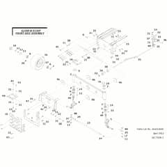 Countax A230D - 3 Front Axle