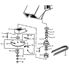 Viking AB 4080 S - Blade Set - 2 - Parts Diagram