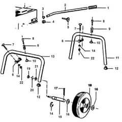 Viking AB 4080 S - Chassis - Parts Diagram