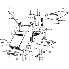 Viking AB 4080 S - Housing - Parts Diagram