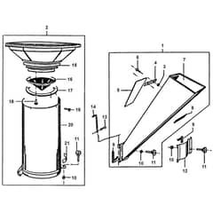 Viking AB 4099 SE - Funnel - Parts Diagram
