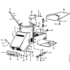 Viking AB 4099 SE - Funnel 2 - Parts Diagram
