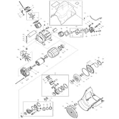 Makita AC310H - Air Compressor - Power Tool 01 Diagram