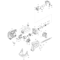 Makita AC3610 - Crdlss Multi Fnctn Power Head - Power Tool 02 Diagram