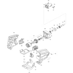Makita AC3611 - Crdlss Multi Fnctn Power Head - Power Tool 02 Diagram