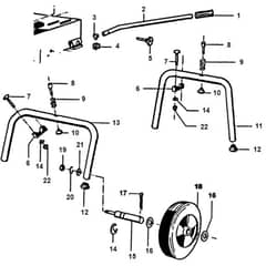 Viking AD 4064 S - Chassis - Parts Diagram