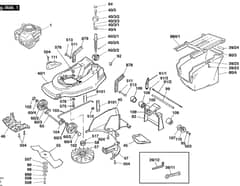 Atco Admiral 16 - F016509042 - Main Assembly