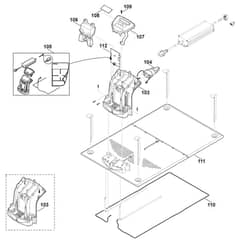 Viking ADO 600 - Docking Station 2 - Parts Diagram
