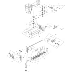 Makita AF601 - Pneumatic Finish Nailer - Power Tool 02 Diagram